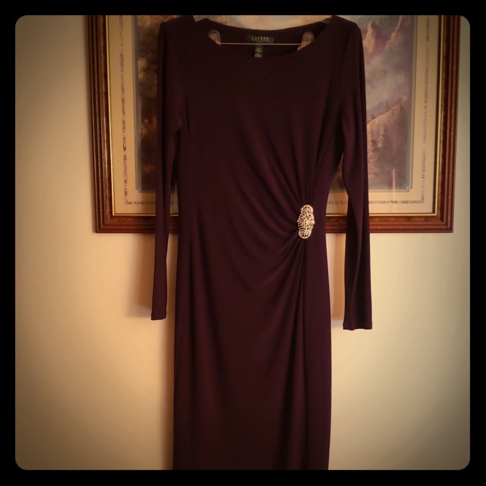 Ralph Lauren Purple Dress